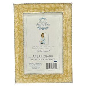 Simply Shabby Chic 4x6 Yellow Ornate Textured Photo Frame By Rachel Ashwell